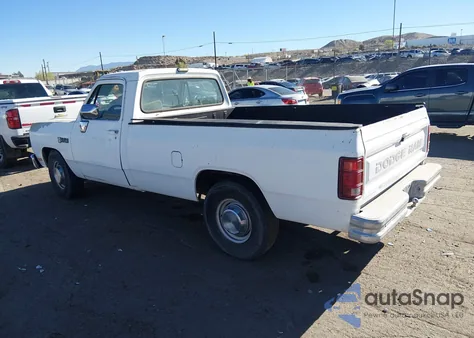 1990 Dodge D-Series D200/D250 from USA, damaged, VIN 1B7JE26Y0LS765264